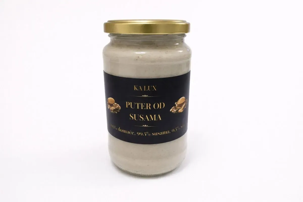 Tegla tahini putera od susama, 100% prirodnog — Ka Lux Novi Sad